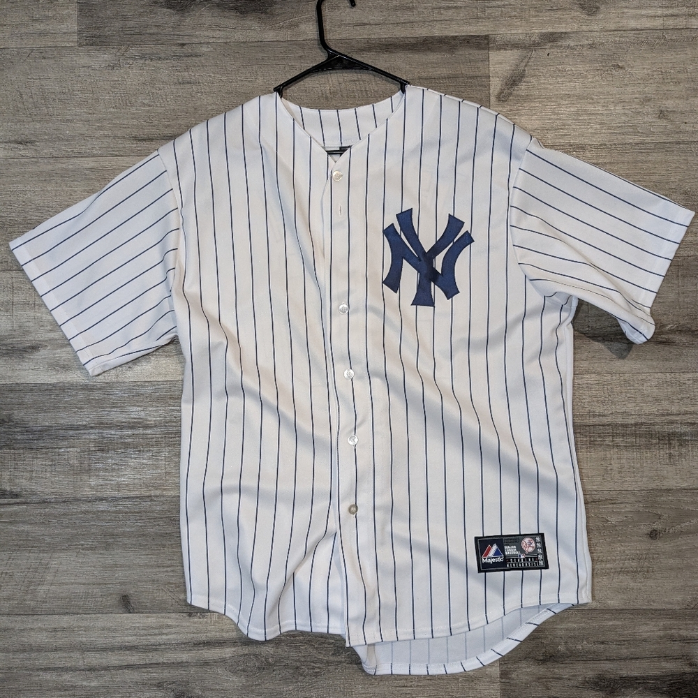 New York Yankees Bronx Bombers Mark Teixeira #25 Vintage Y2K Men's XL Majestic